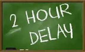 All Centers are on a 2 hr delay today, March 17, 2026