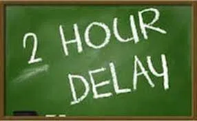 All Centers are on a 2 hr delay today, March 17, 2026